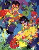 Muhammad Ali vs by LeRoy Neiman, Serigraph signed and numbered (247/300), sold Nov 2021