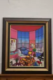 Fanch Ledan, Interior With Lichtenstein 2006, Limited Edition Giclee on Canvas