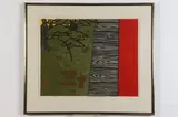 Hashimoto Okiie, Nure-en (Veranda), 1966, Pencil signed and dated lower right hand corner