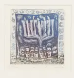 Leonid Zikeev, Roots, Pencil signed ", titled, and numbered 3