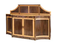 Sean Feeney, Sean Feeney (b.1956), 1987, a contemporary sycamore and rosewood side cabinet