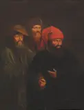 Untitled by Heinrich Maria von Hess, oil on canvas 41 x 32cm, sold Mar 2022