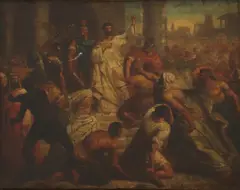 Ferdinand J Callebert, Untitled, oil on canvas 54 x 65cm
