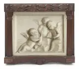 Pieter de Gree, Untitled, in a carved oak frame De Gree