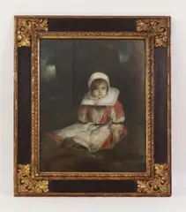 Franz von Lenbach, Untitled, oil on board 97 x 71.5cm