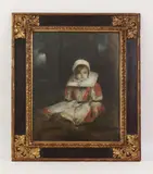 Franz von Lenbach, Untitled, oil on board 97 x 71.5cm