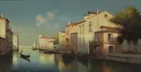 G... Hugues, Untitled, oil on canvas 50 x 100cm