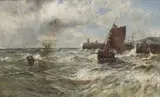 Gustave de Breanski, Untitled, oil on canvas 46 x 76cm