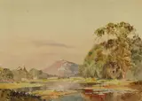 Maung Saya Saung, Untitled, watercolour 22.5 x 30.5cm