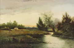John Horace Hooper, Untitled, oil on canvas 51 x 76cm