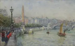 Henry Edward Tidmarsh, Untitled, watercolour heightened with white 27.5 x 39cm (2)