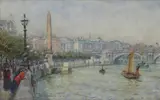 Henry Edward Tidmarsh, Untitled, watercolour heightened with white 27.5 x 39cm (2)