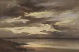Robert Buchan Nisbet, Untitled, oil on canvas 35.5 x 53cm