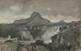 Roger Fry, Untitled, gouache 19.5 x 29.5cm