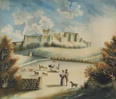 John Taylor, Untitled, watercolour 34 x 38cm