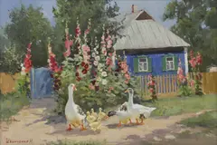 Natalya Ivanchenko, Untitled, oil on canvas 40 x 60cm