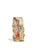 Vase by Francois-Eugene Rousseau & Ernest-Baptiste Leveille, topaz glass with oxide inclusions, sold Oct 2018