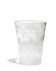 Simon Gate, Vase, for Orrefors, engraved glass, engraved 'Orrefors S Gate 381