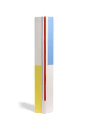 Small Column, Blue, Yellow and Red by Ilya Bolotowsky, sold Oct 2018