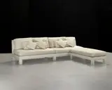 John Dickinson, Custom Parsons Style Sectional Sofa