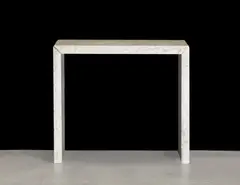 Custom Quarry Edge Console Table by John Dickinson, marble, offered Oct 2018