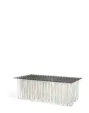 Fabio Novembre, Org Console/Dining Table, for Cappellini, polypropylene rope, stainless steel, glass