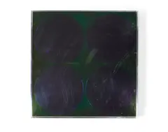 George Ernstson, Untitled, aluminum, acrylic, metallic fabric