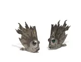 Mark Brazier-Jones, Two Angry Fish Candle Holders