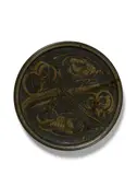 Untitled (Plate) by Peter Voulkos, glazed stoneware, signed 'Voulkos' on the underside, sold Oct 2018
