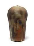 Chris Staley, Two Handled Vase, glazed stoneware, incised 'STALEY 1997' and with artist's monogram