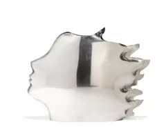 Gabrielle de Vecchi, Phoemina Vase, sterling silver, stamped 'De Vecchi 925'