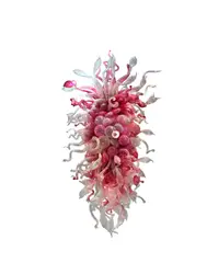 Dale Chihuly, Ruby and Crystal Chandelier, blown glass