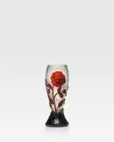 Eugène Michel, Vase, cased and wheel carved glass, engraved 'E Michel'