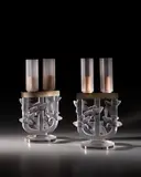 Pair of Trois Branches Roitelets by René Lalique, offered Jun 2018