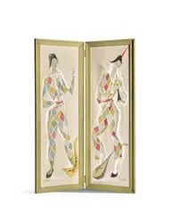Maurice Alvo, Two Panel Screen