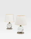 Jacques Adnet, Pair of Table Lamps