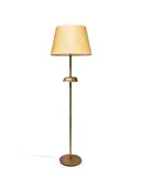Marc Du Plantier, Papyrus Floor Lamp, circa 1960, executed circa 1960, gilt-steel, stamped 'ARTE DECOR MEXICO'