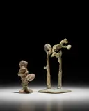 Harry Bertoia, Untitled (Gymnast), welded bronze, with applied patina