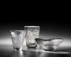 Vicke Lindstrand, Three Primitive Vessels