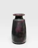 Stig Lindberg, Monumental Vase, for Gustavsberg, glazed stoneware, incised 'G (hand) Stig L'