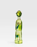Ermanno Nason, (Untitled) Monumental Figure, for Cenedese, uranium glass with internal decoration