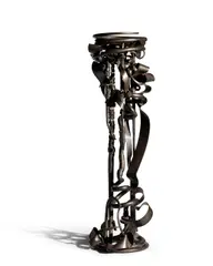 Plant Stand by Albert Paley, for Paley Studio Ltd, forged steel, stamped 'PALEY STUDIO LTD, sold Jun 2018