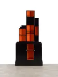 Paul Theodore Frankl, Skyscraper Bookcase, produced by Frankl Galleries, lacquered wood