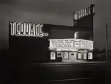 Untitled (Terrace Theater) by Julius Shulman, printed later, gelatin silver print, offered Apr 2018