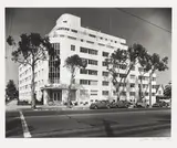 Julius Shulman, Shangri-La Apartments, Santa Monica, California, vintage gelatin silver print