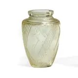 Frères by Daum, acid cut yellow glass, signed 'DAUM NANCY FRANCE' with the Cross of Lorraine, offered Apr 2018