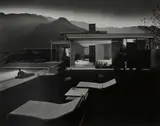 Julius Shulman, Kaufmann House, Palm Springs, California, vintage gelatin silver print