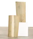 Charles and Ray Eames, Companion Pair of BT13 Ailerons, for Evans Product Company, molded plywood