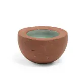 'Massive' Bowl by Gertrud and Otto Natzler, glazed terracotta, signed 'NATZLER' in black and bearing paper label with typed 'Q030', sold Apr 2018
