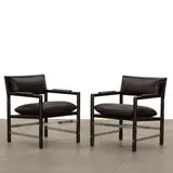 Edward Wormley, Pair of 'Edward's' Armchairs
